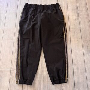 ADIDAS 7/8 THREE STRIPE TRACK TRAINING PANTS WOMENS SIZE LARGE